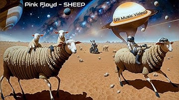 Pink Floyd - Sheep - (AI Music Video by Trippy Vortex)