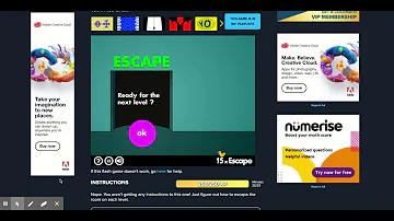 Level 15 Walkthrough for 40x Escape on coolmathgames.com