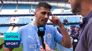 'I think we'll be remembered forever' | Rodri on mentality behind winning and winning again 🏆