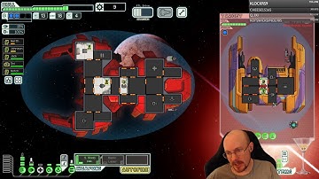 FTL Hard mode, NO pause, random ships! Mantis A!