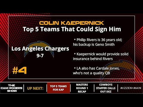 Top 5 Teams That Could Sign Colin Kaepernick - 동영상