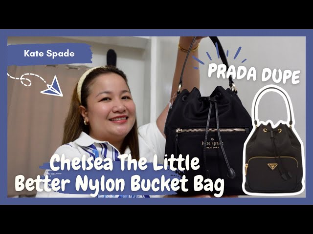 PRADA BUCKET BAG DUPE!!! Kate Spade Chelsea The Little Better