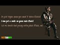 Chris Brown Cry For Me LYRIC VIDEO 