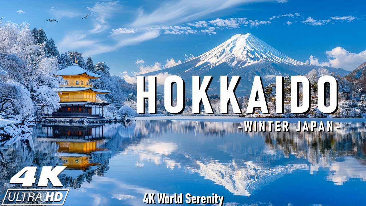 冬の北海道 4K（雪景色）