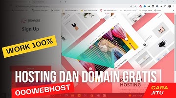 Cara Membuat Domain Dan Hosting Gratis Di 000webhost