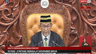 5 NOV 2020 – BERITA WILAYAH – WAKTU PERSIDANGAN DEWAN RAKYAT – 10 PAGI-2 PETANG, BERMULA 9 NOVEMBER 5 NOV 2020 – BERITA WILAYAH – WAKTU PERSIDANGAN DEWAN RAKYAT – 10 PAGI-2 PETANG, BERMULA 9 NOVEMBER