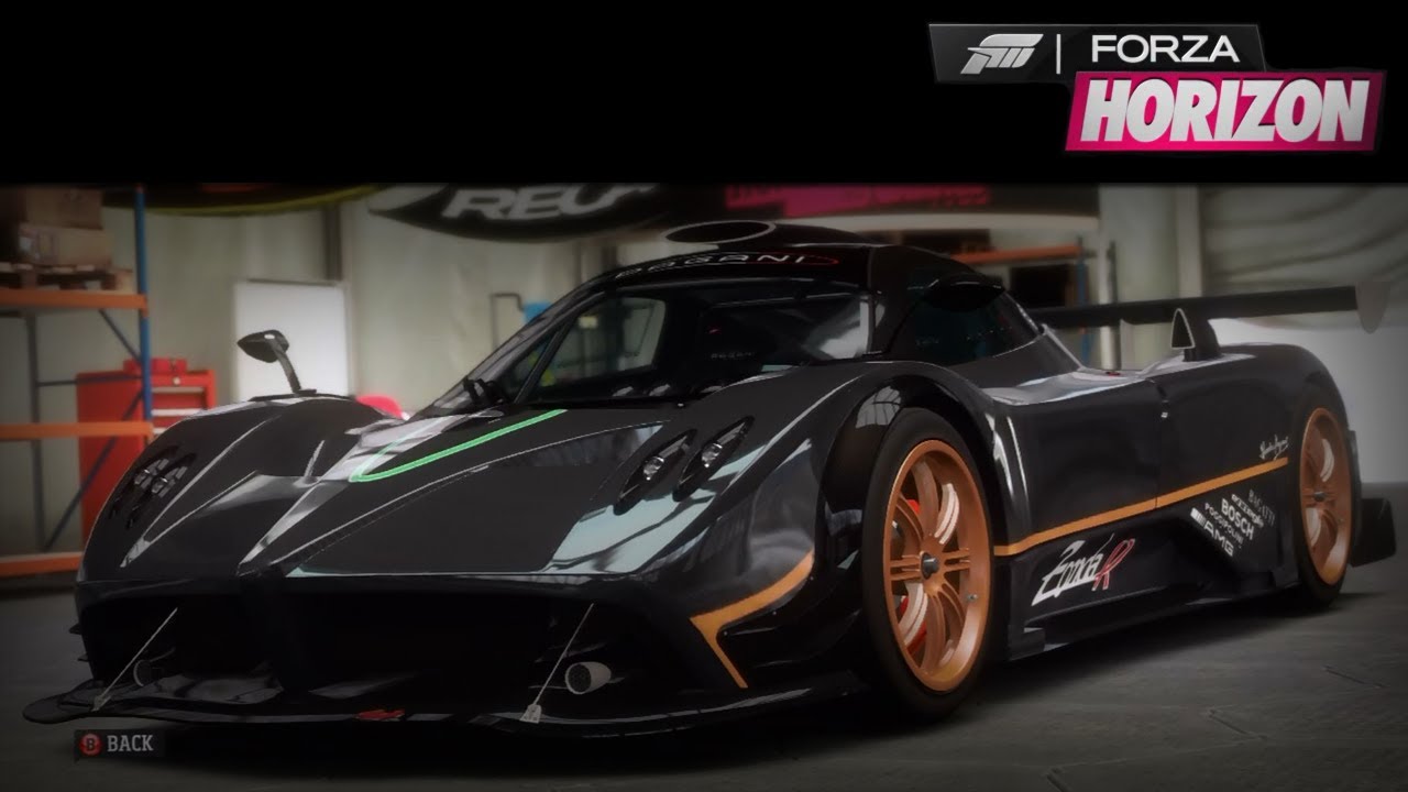 Forza Horizon Pagani Zonda R Youtube