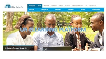 How to access UR e Learning Platform