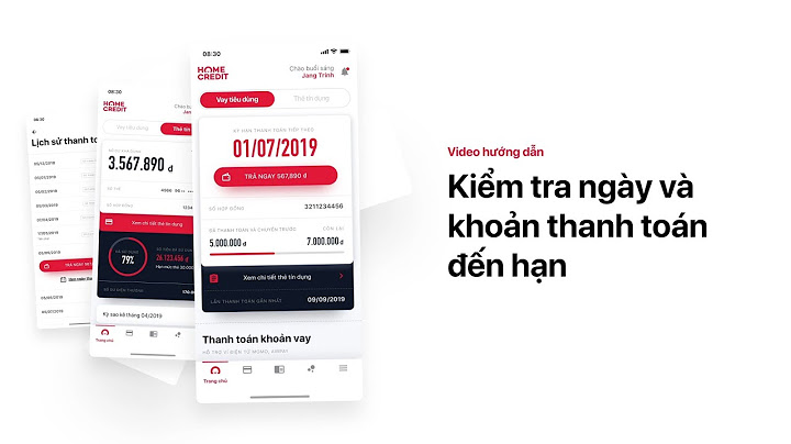 Tra cứu thanh toán ngân hàng home credit năm 2024