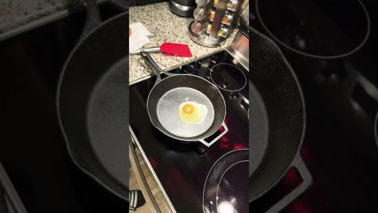 The Perfect Fried Egg in a Cast Iron Skillet - Kent Rollins