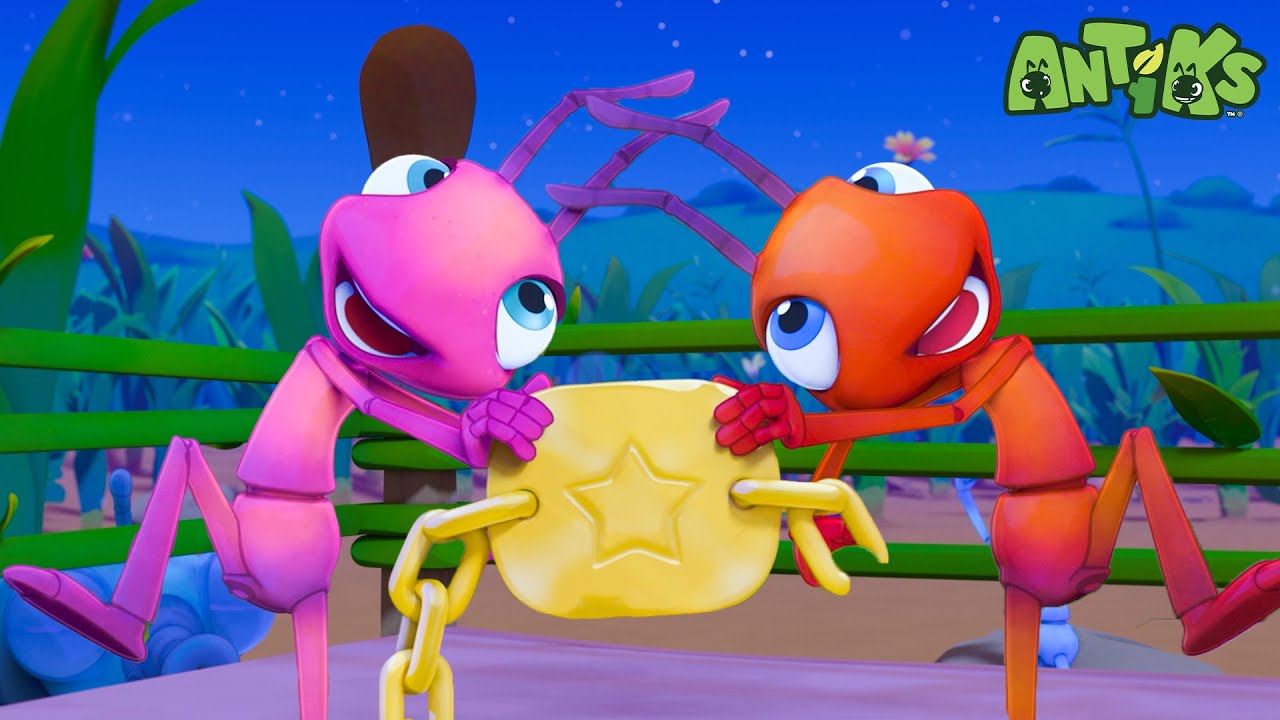 Maniak Gulat 🤼‍♂️ | ANTIKS Indonesia | Kartun Anak | Petualangan Semut ANTIKS