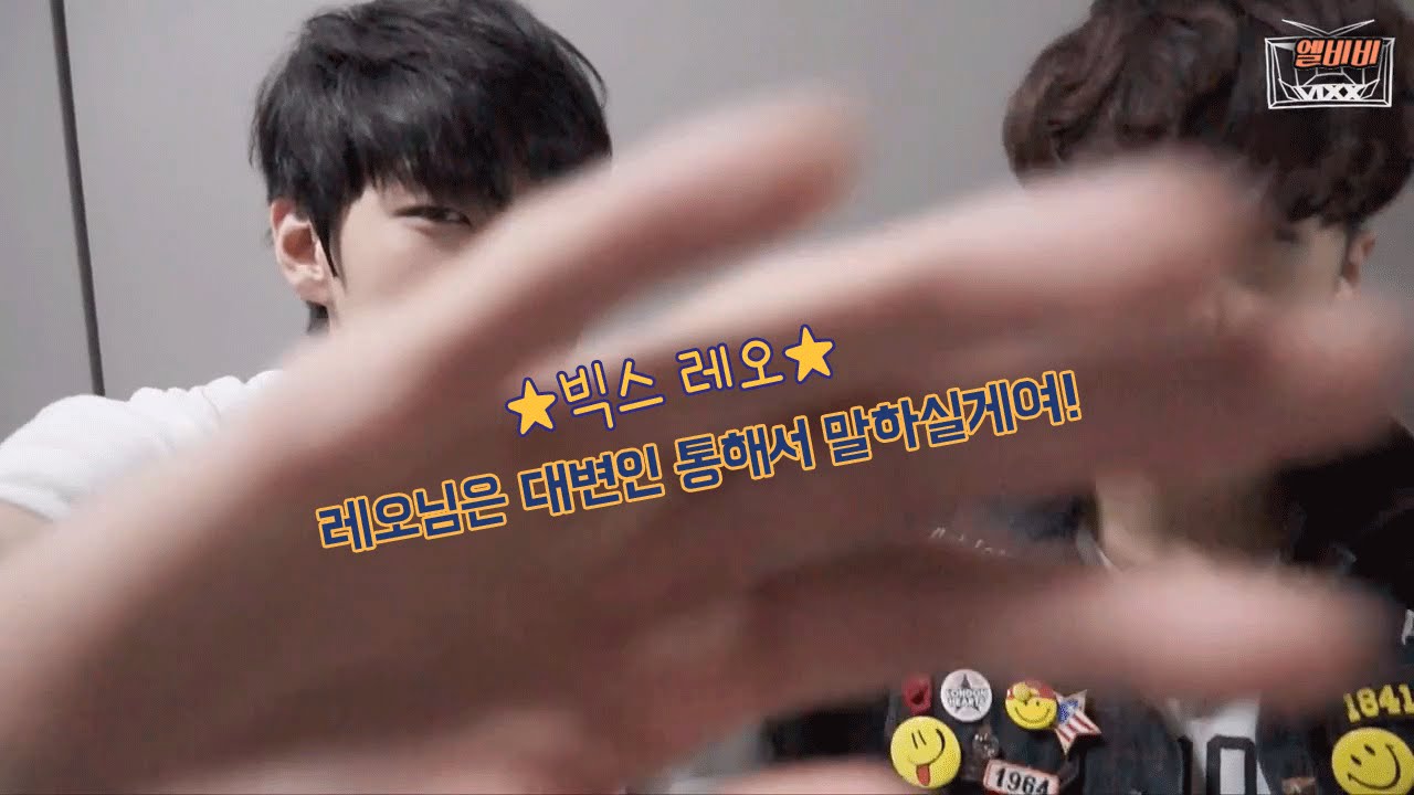 ★빅스 레오★ 레오님은 대변인 통해서 말하실게여!