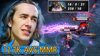 Quinn's Sniper DESTROYS Malr1ne \u0026 Satanic in EPIC 13K MMR PUB