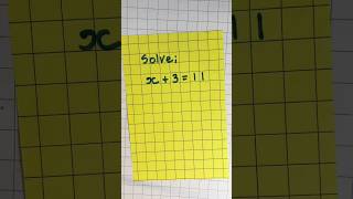 G2.08 GCSE Grade 2 algebra revision flashcard. Solving adding, subtracting multiplying and dividing.
