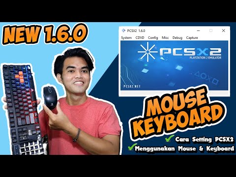 Setting control PCSX2 1.6.0  menggunakan keyboard dan  mouse  | NEW UPDATE