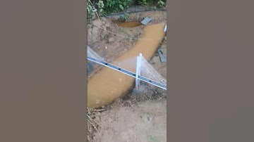 build mini cable stayed bridge