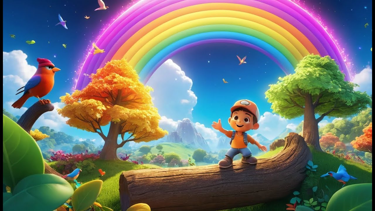 Finger Family Song – Exploring the Rainbow Forest | Fun Counting & Colors Song Kids | Nursery Rhyme