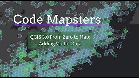 QGIS 3.0 Adding Vector Data