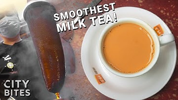 Why Milk Tea in Hong Kong Tastes So Unique  | City Bites Hong Kong Edition Ep2