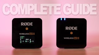 How to Use the RODE Wireless GO II to Capture Great Audio | Beginner's Guide