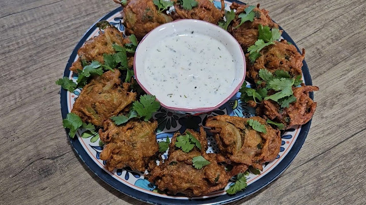 Bhaji aux oignons / Onion bhaji (Beignets indiens aux oignons épicés)- Recette indienne (Eng sub)