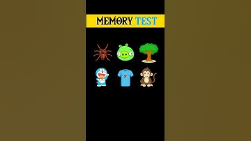 Test your memory power: guess the correct one!|Memory Test puzzle #shorts #paheliyan #viral