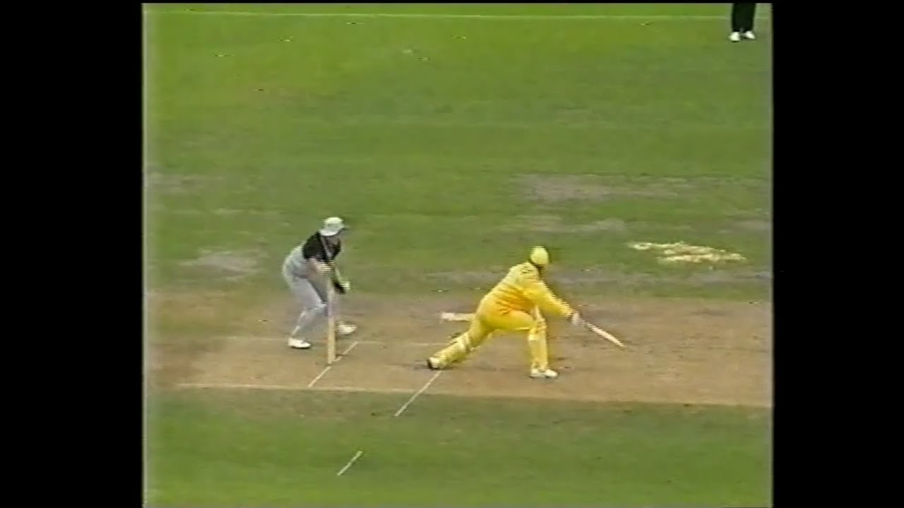 New Zealand vs Australia, 2nd ODI Christchurch, 1992/93 - YouTube