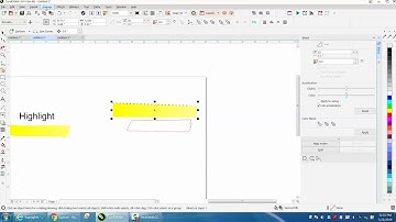 Corel Draw Tips & Tricks Highlights Brush Stoke Part 2