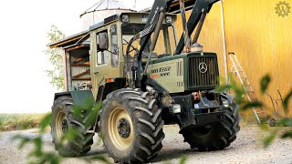 MB-trac 1000 Silberdistel Vorstellung und Fahren mit Sound!