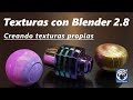 Blender 2.8 español---Texturas procedurales--para principiantes