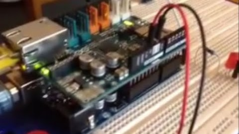 Arduino controlled by RESTful API