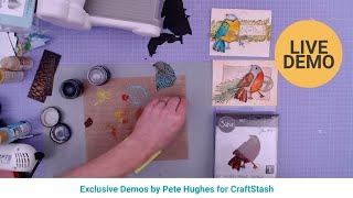 Easy Mixed Media & Diecutting with Pete Hughes