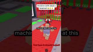 im done with steal a brainrot 😭✌️✌️