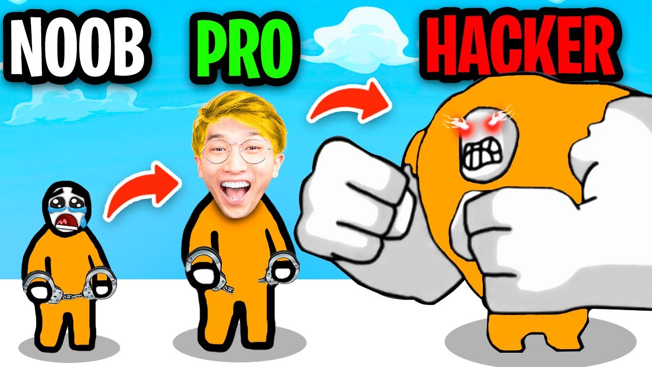 NOOB vs PRO vs HACKER, Stickman Hook