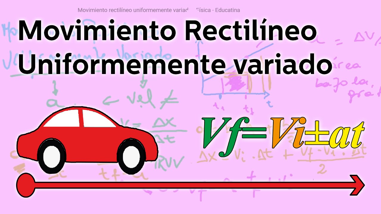 Movimiento rectilíneo uniformemente variado - Física - Educatina - thptnganamst.edu.vn