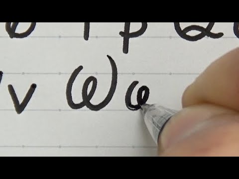How To Write Disney Font With A Pen Capital And Small Letters Amazing Handwriting Calligraphy Youtube
