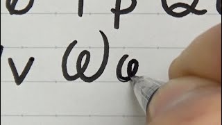 How to write Disney font with a pen | Capital and small letters | Amazing handwriting | Calligraphy