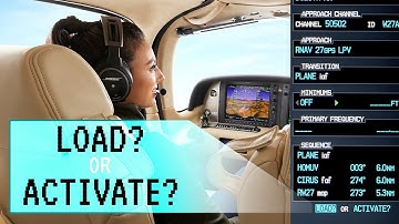 Flight Fix: Load and Activate an Instrument Approach