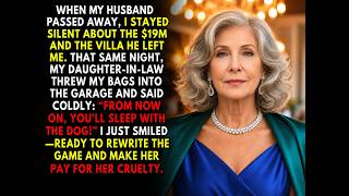 Details The Day My Husband Died, My Daughter-in-law Threw My Bags Into The Garage, Unaware Of The $19M And.. News