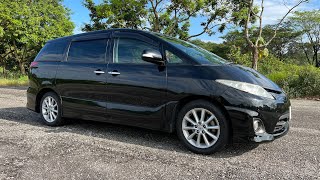 2009 Toyota Estima 2.4 2WD Aeras (7-seater) Start-Up and Full Vehicle Tour