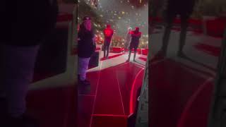 Nio garica backstage performance prudential center
