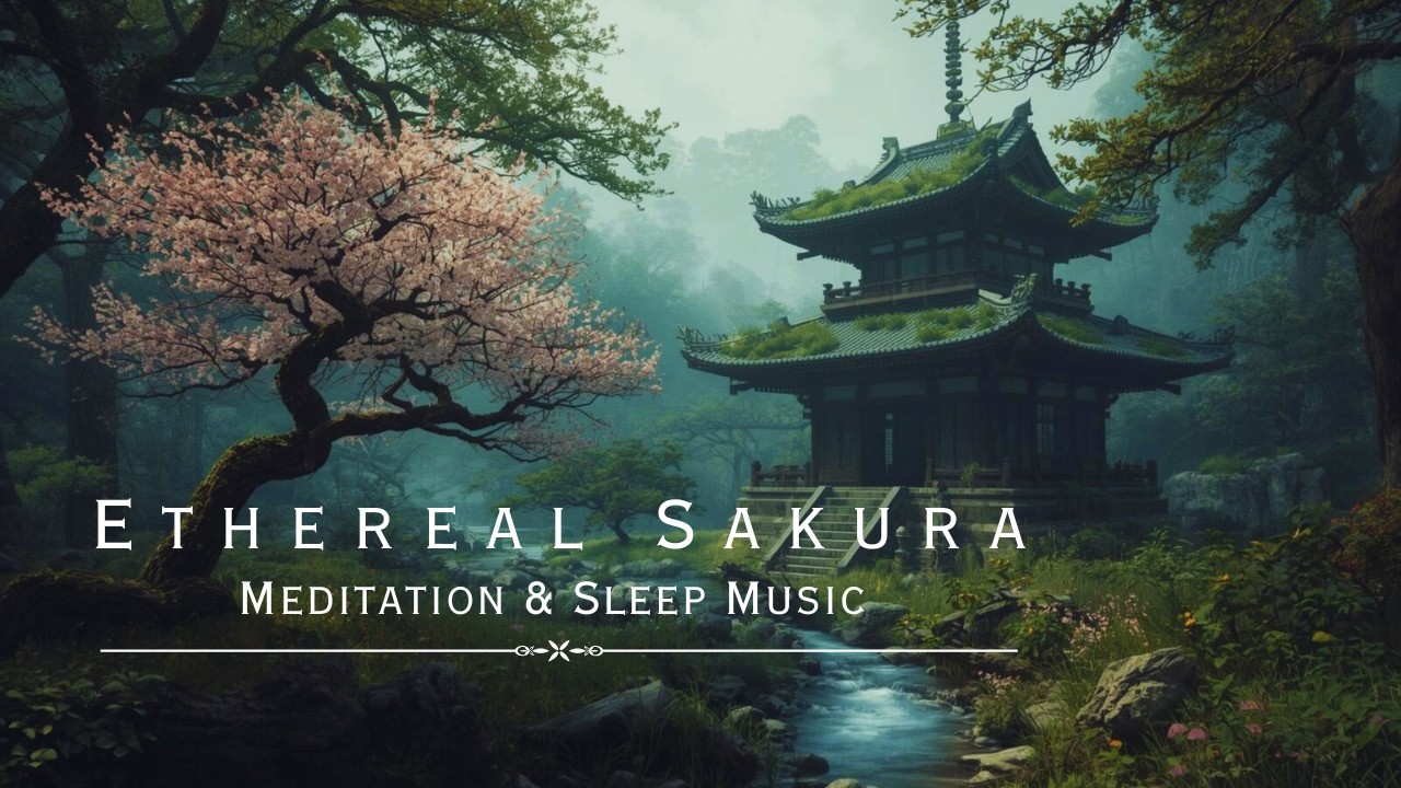 432 hz Healing Meditation Music Ethereal Sakura