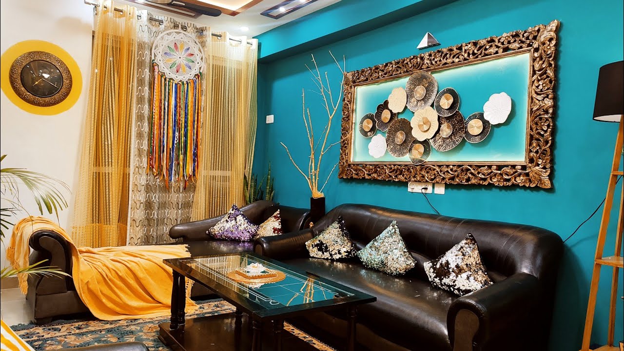 Part3/देखो कितने कम Budget मे मैंने अपने Drawing Room का Makeover कर