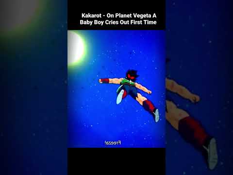 kakarot - On Planet Vegeta A Baby Boy Cries For The First Time #saiyan #goku #bardock