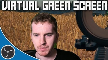 OBS Studio 135 - Virtual Background Removal - Fake Chroma Keying - OBS Studio Guide
