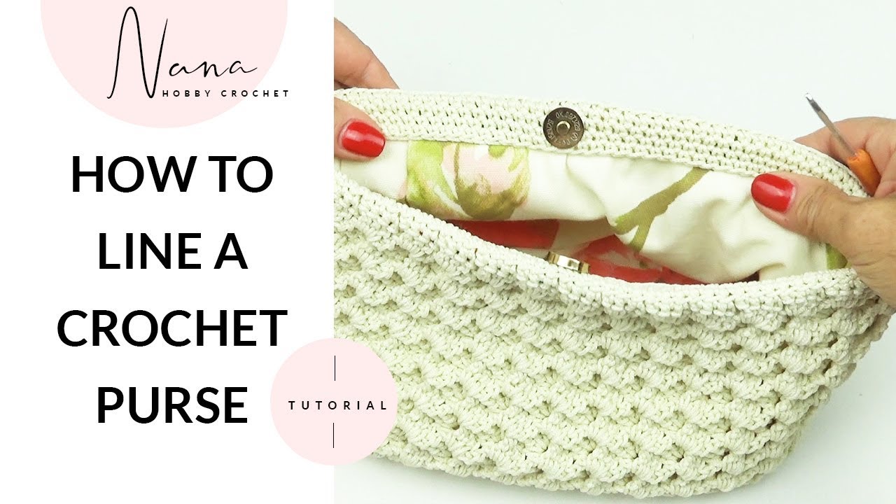 Liner for Crochet Tote - Handbag Angels