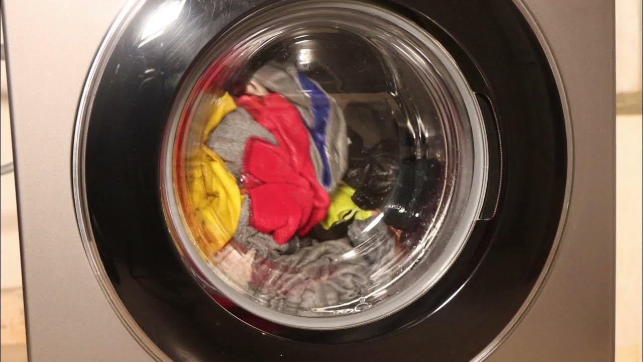 How to Use Cotton Wash Cycle on Samsung Front Load Washing Machine Demo YouTube