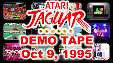 Official Atari Jaguar Dealer Demo Promo Tape Oct 9, 1995 - upscaled