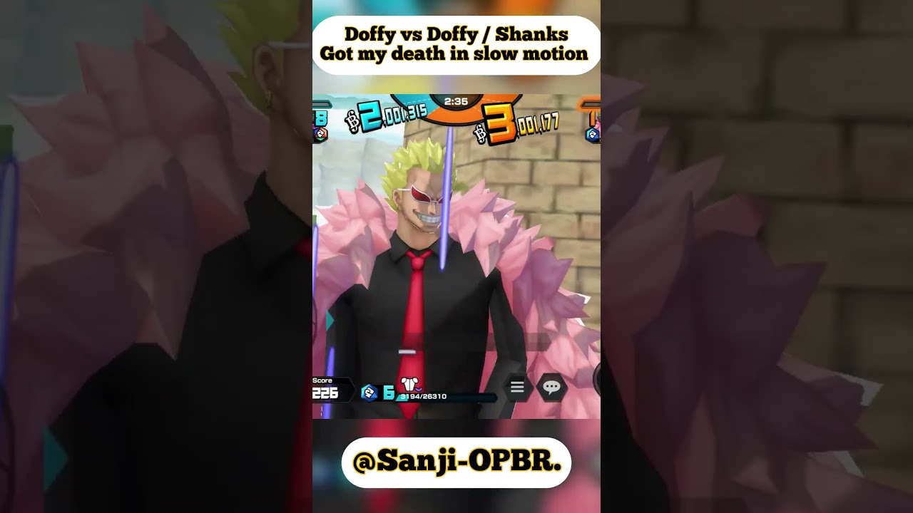 Doflamingo like to go down in style 