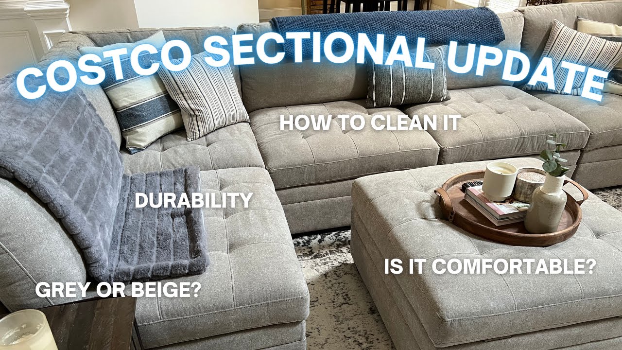 Update on Costco Thomasville Tisdale Sectional - YouTube